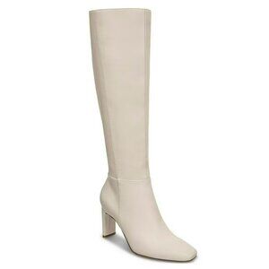 Alfani Beige Knee-High Wide Calf Boots Size 8 NEW